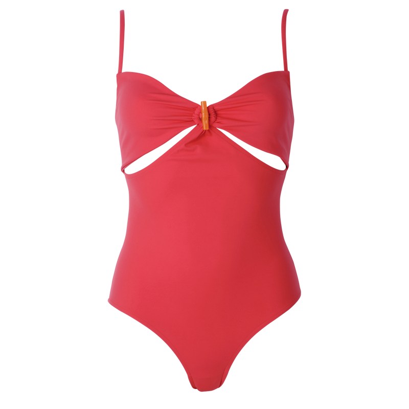 Longchamp Swimsuit Strawberry | 9487AIOND