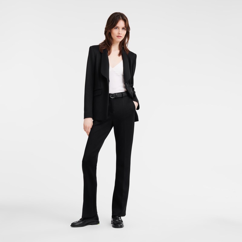 Longchamp Trousers Schwarz | 2938MXDRW