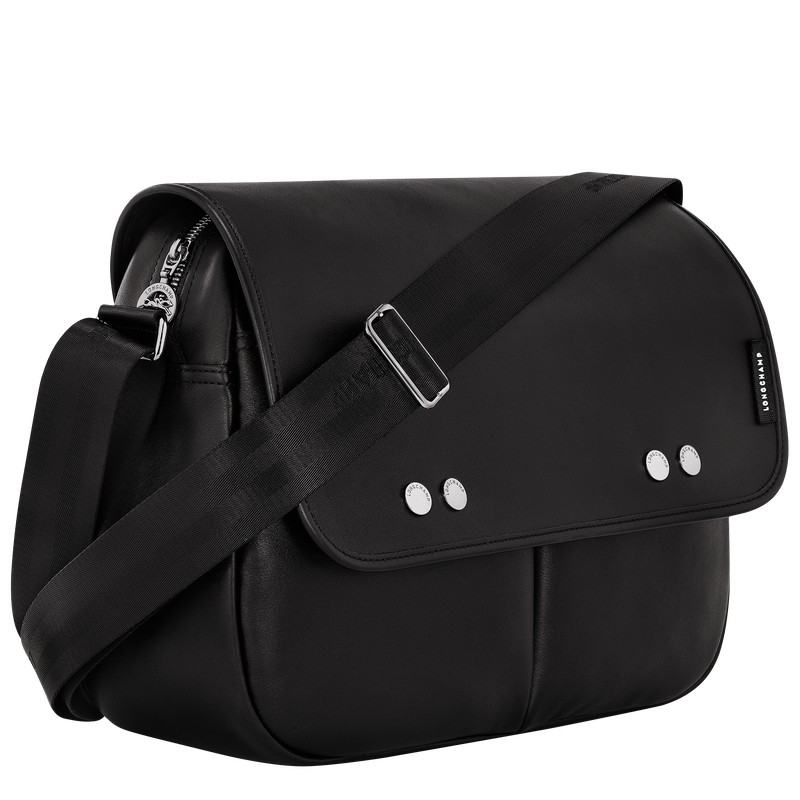 Longchamp Très Paris M Crossbody Bag Schwarz | 8354FXOKJ