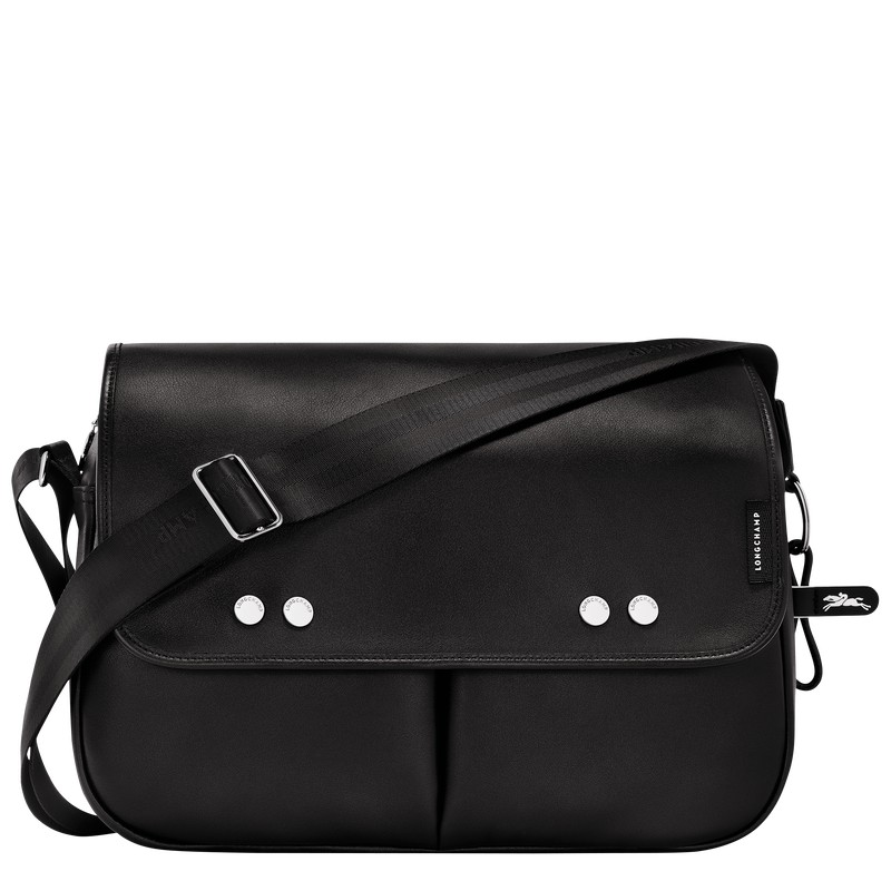 Longchamp Très Paris M Crossbody Bag Schwarz | 8354FXOKJ