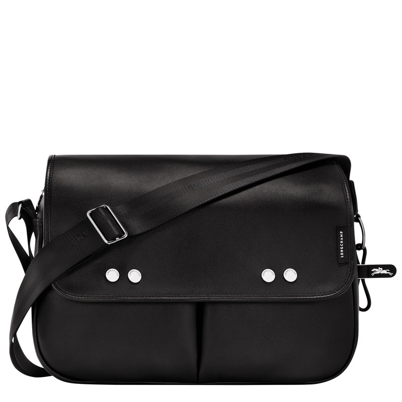 Longchamp Très Paris M Crossbody Bag Schwarz | 0371RQYJT