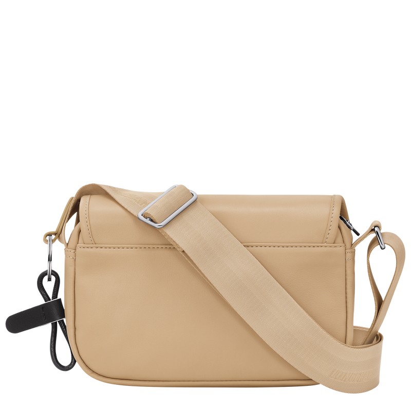 Longchamp Très Paris S Crossbody Bag Beige | 8419OQWHY