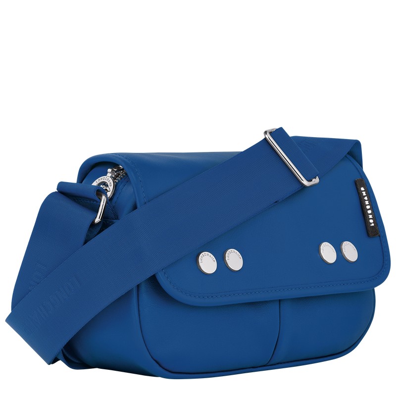 Longchamp Très Paris S Crossbody Bag Blau | 9516KGCDB