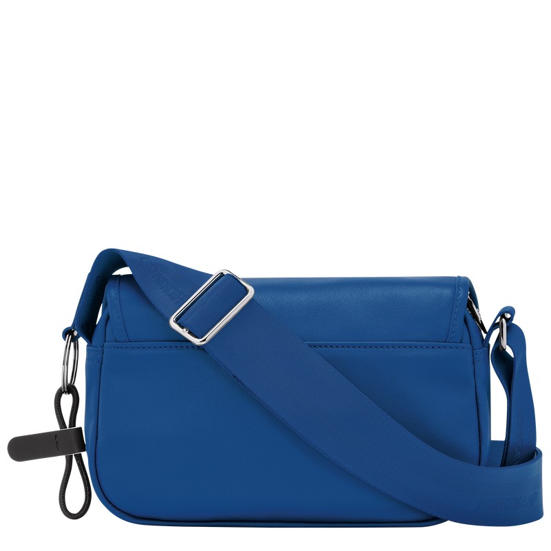 Longchamp Très Paris S Crossbody Bag Blau | 9516KGCDB