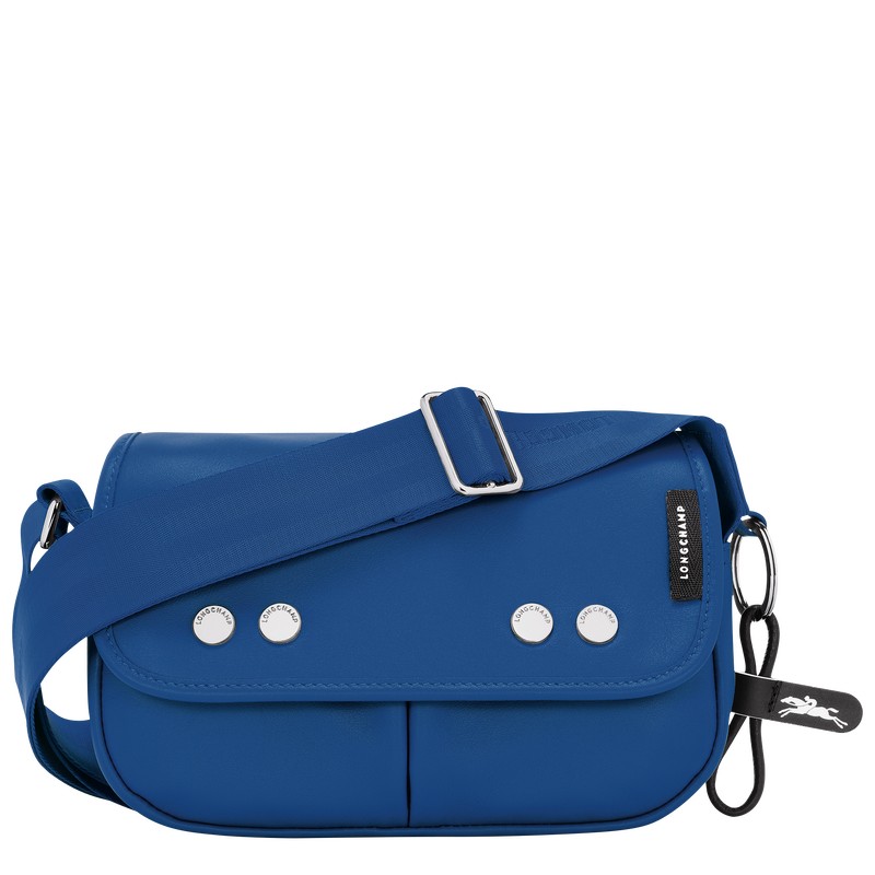 Longchamp Très Paris S Crossbody Bag Blau | 9516KGCDB