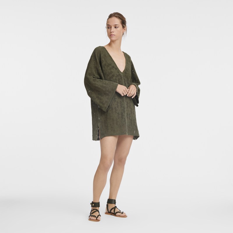 Longchamp Tunic Khaki | 7198WSDEX