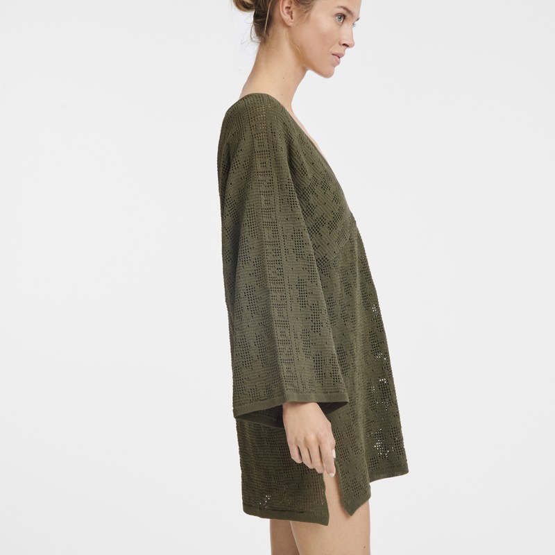 Longchamp Tunic Khaki | 7198WSDEX