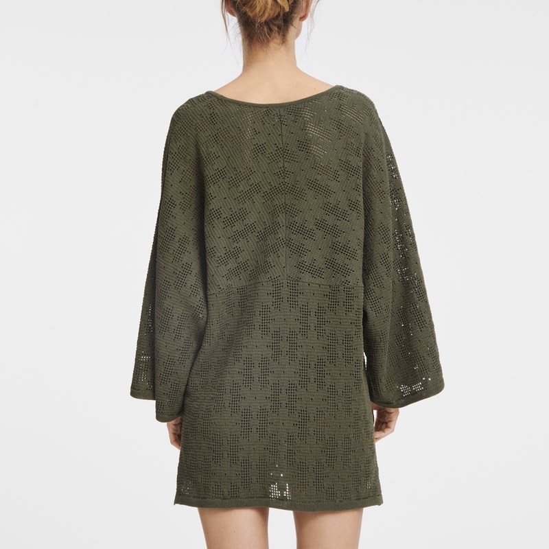 Longchamp Tunic Khaki | 7198WSDEX