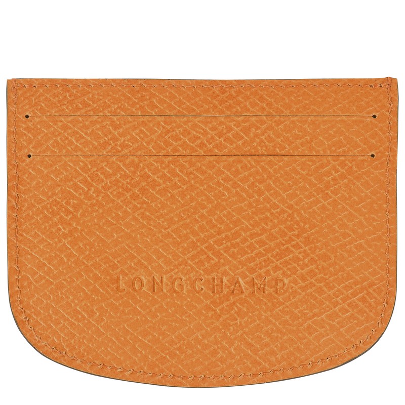 Longchamp Épure Card Holder Aprikose | 5789BOAJW