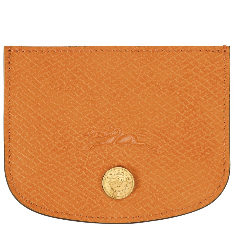 Longchamp Épure Card Holder Aprikose | 8462ZCERN