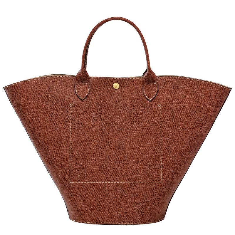 Longchamp Épure Xl Tote Bag Braun | 4907KJZOV