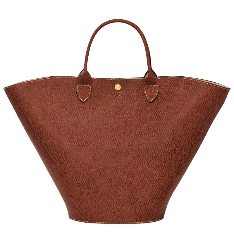 Longchamp Épure Xl Tote Bag Braun | 4907KJZOV